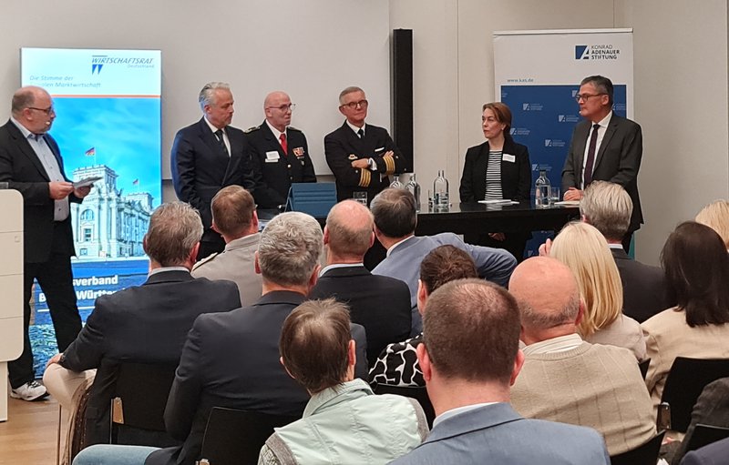 Bild Diskussionsrunde Sicherheitskongress