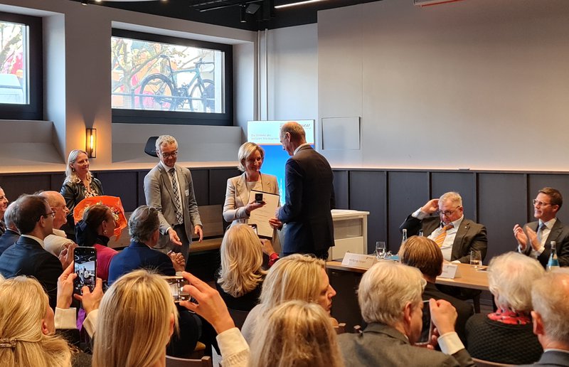 Rede und Übergabe Wirtschaftsmedaille an Joachim Rudolf