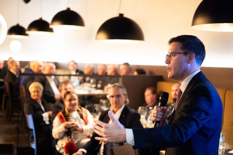 Neujahrsempfang Rede Manuel Hagel