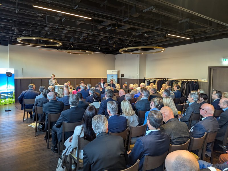 Rede Dr. Hoffmeister-Kraut Empfang Joachim Rudolf