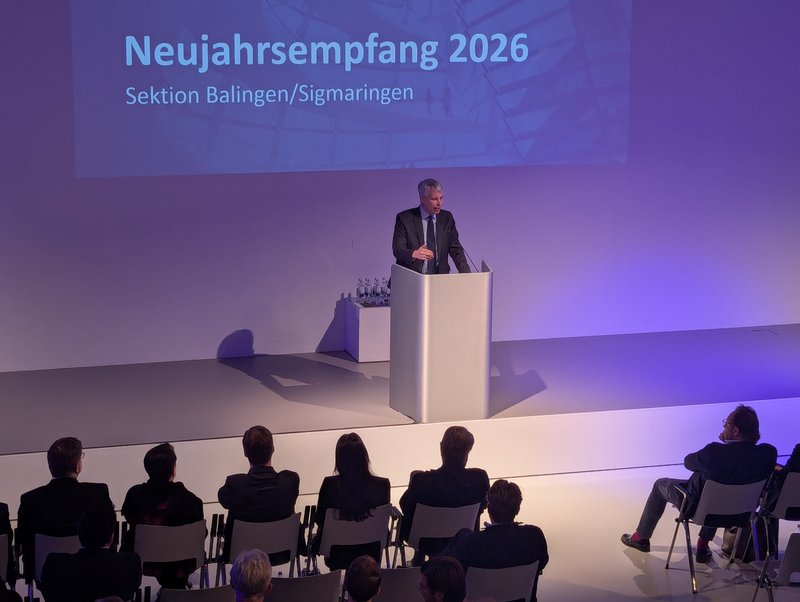 Neujahrsempfang Balingen/Sigmaringen Impuls Steffen Bilger