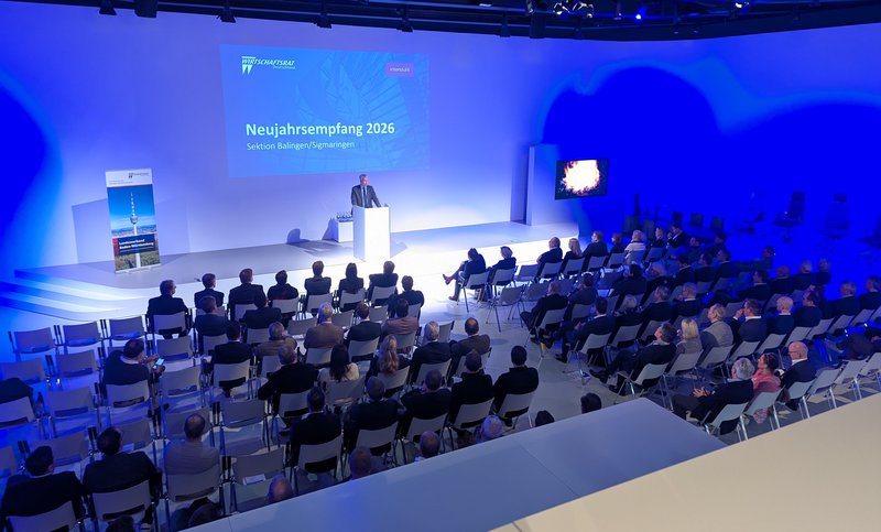 Neujahrsempfang Balingen/Sigmaringen Impuls Steffen Bilger MdB