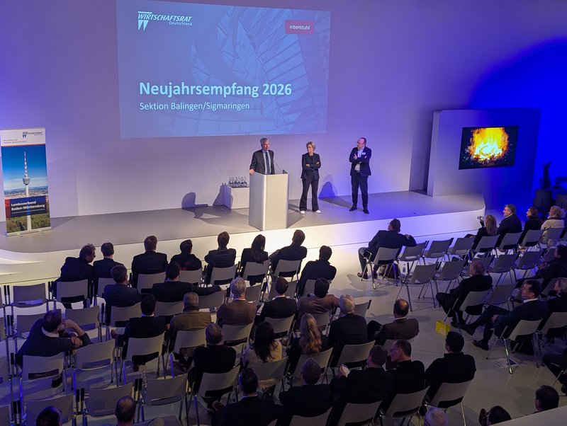 Neujahrsempfang Balingen/Sigmaringen Diskussionsrunde