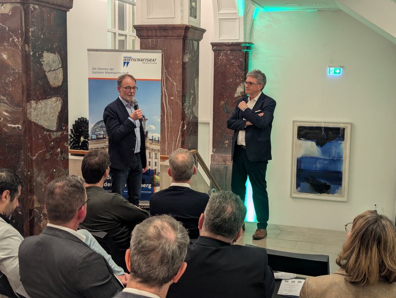 Diskussion mit Dr. Dieter Salomon